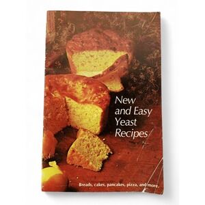 New and Easy Yeast Recipes Vtg 1974 Universal Foods Corp Cookbook Booklet‎
